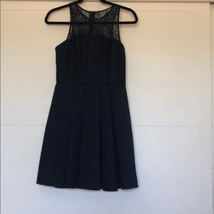 Aqua Navy blue dress